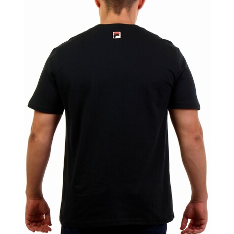 Camiseta Fila Hombre Stack New Negro