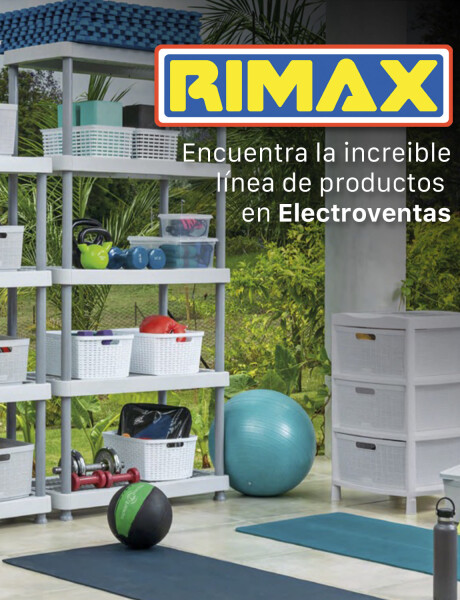 Repisa multiuso cuadrada de 3 niveles Rimax Blanca Repisa multiuso cuadrada de 3 niveles Rimax Blanca