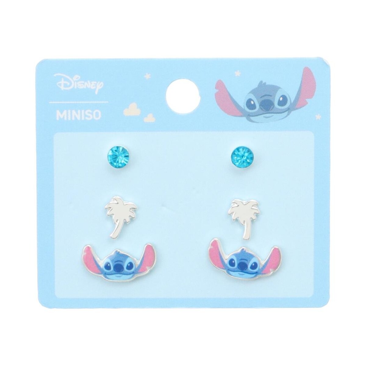 Caranavas Stitch 6pcs - plateado 