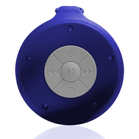 Parlante Bluetooth Inalámbrico Resistente Agua p/ Baño Ducha Azul