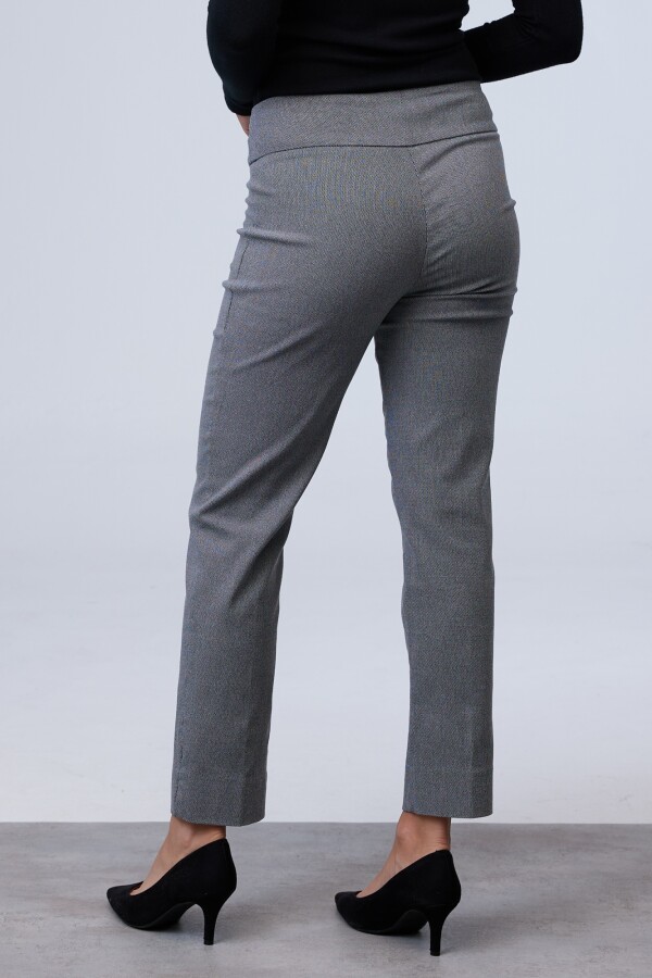 Pantalon Tweed NEGRO/GRIS