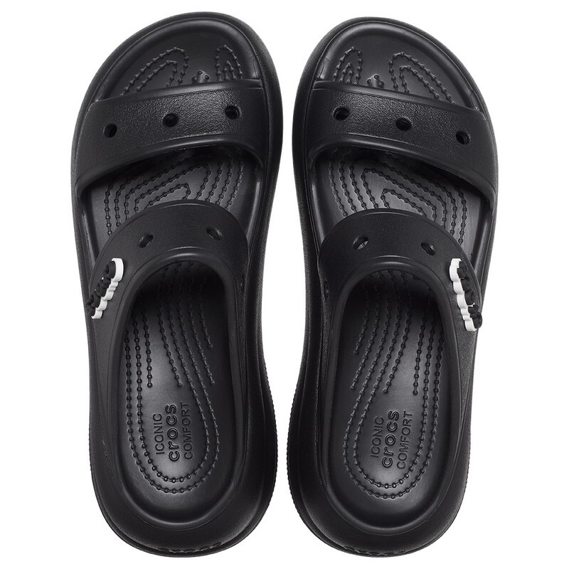 Sandalias Crocs Classic Crush Negro