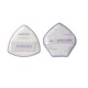 Esponja de maquillaje 2pcs violeta