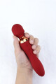 Vibrador doble 12 frecuencias Red