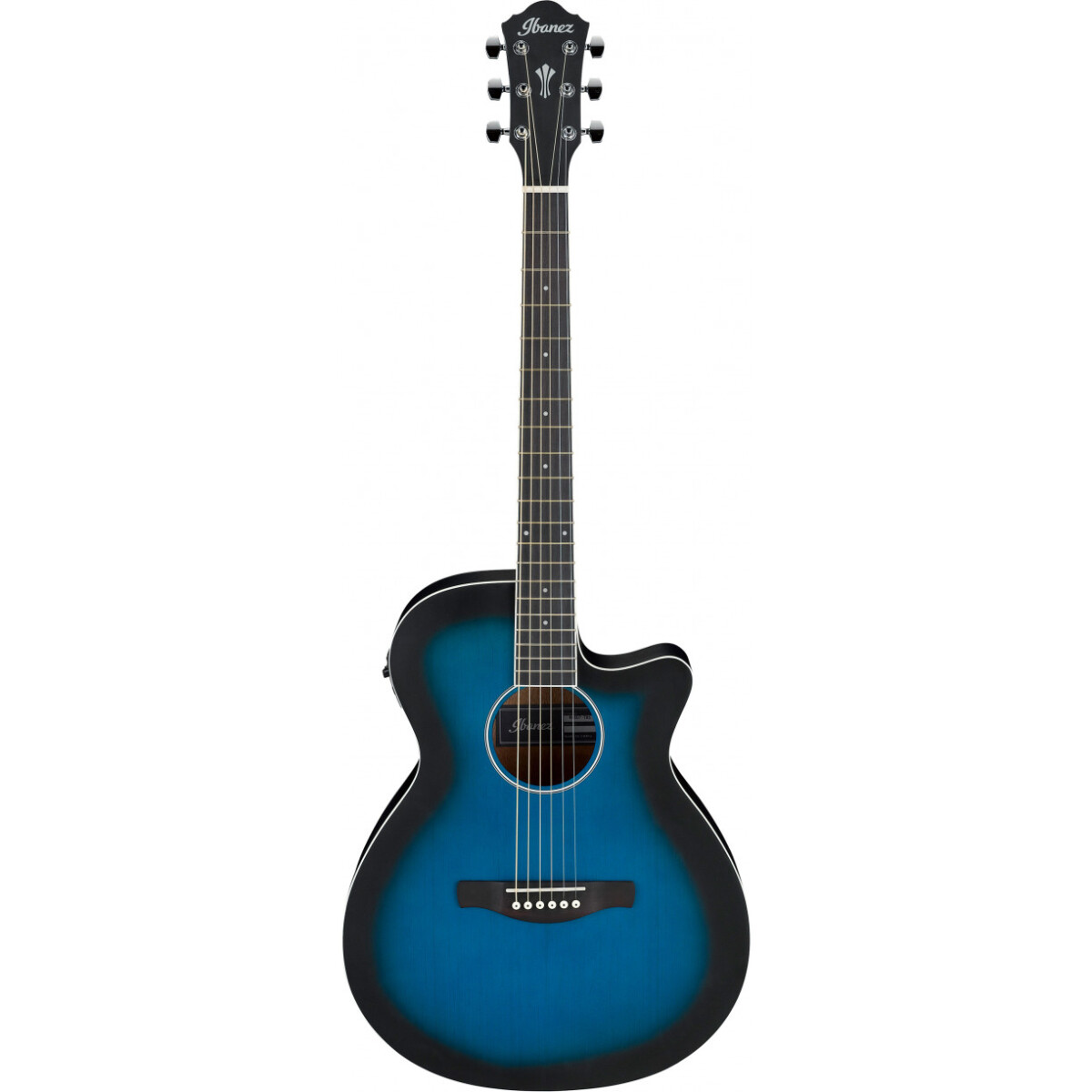 Guitarra Electroacústica Ibanez Aeg7tbo Azul 