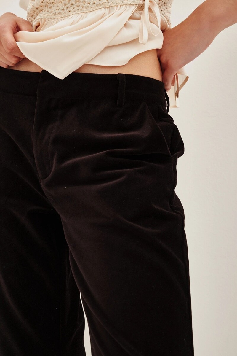 Pantalon Taylor Velvet Negro
