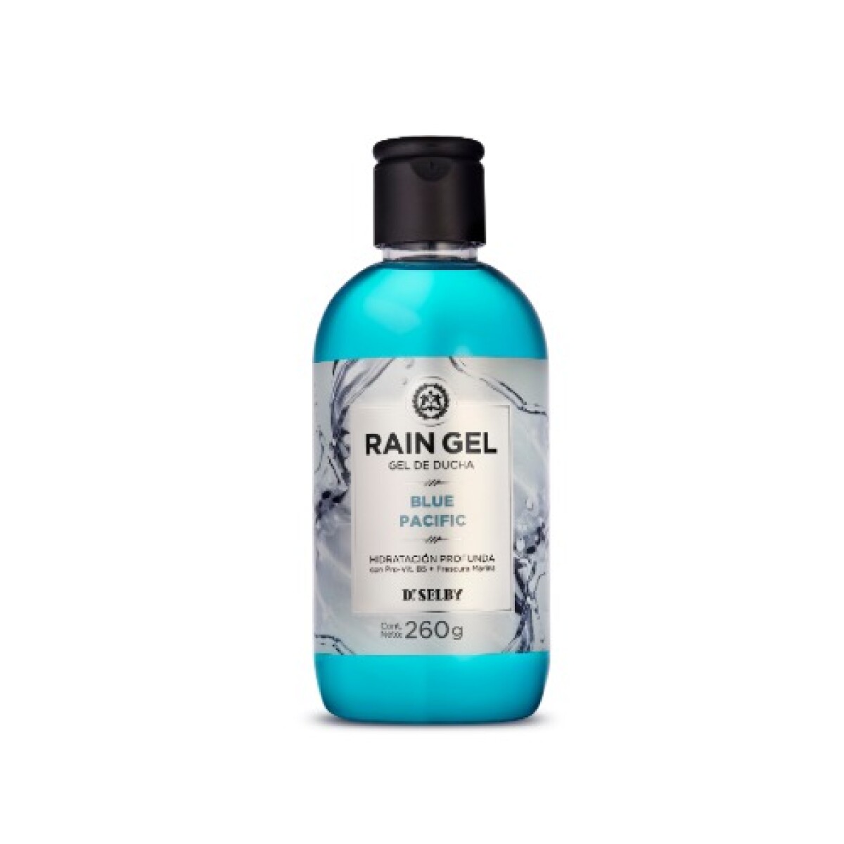 Gel de Ducha Rain Gel Blue Pacific 260 ml | Frescura y Limpieza Diaria