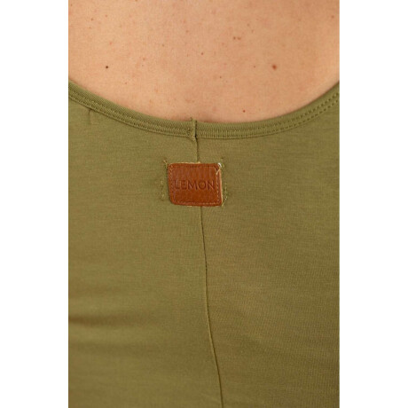 Musculosa Algodon Peinado Safari