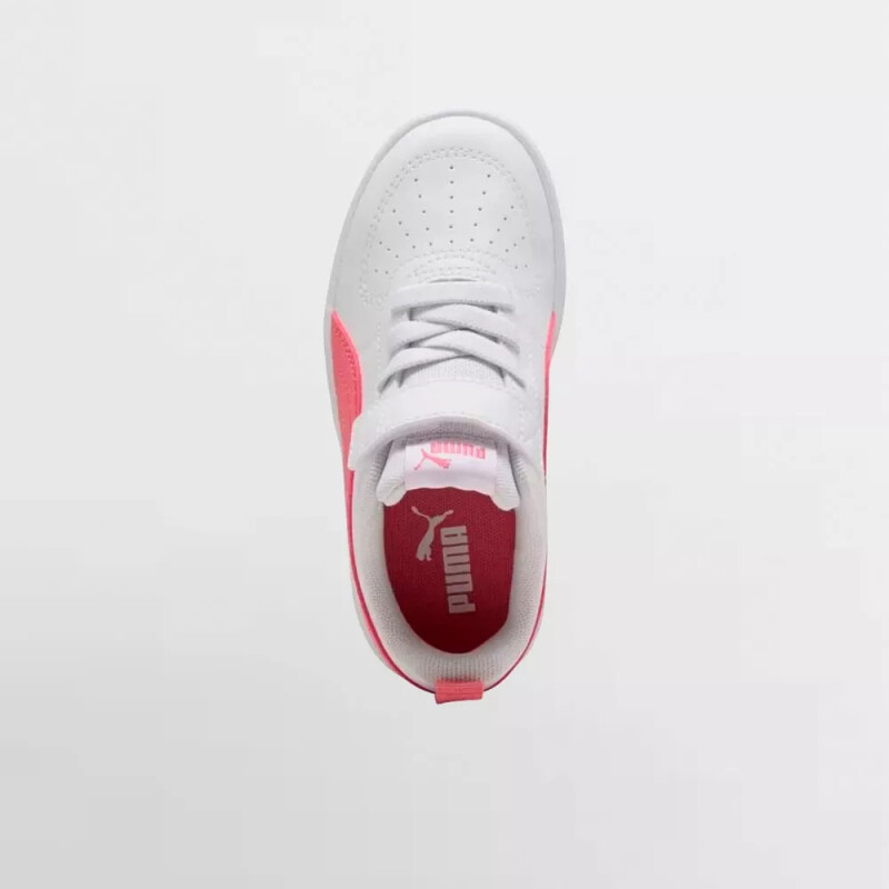 Championes Puma Rickie AC PS. Niños 385836 45 Blanco-rosado