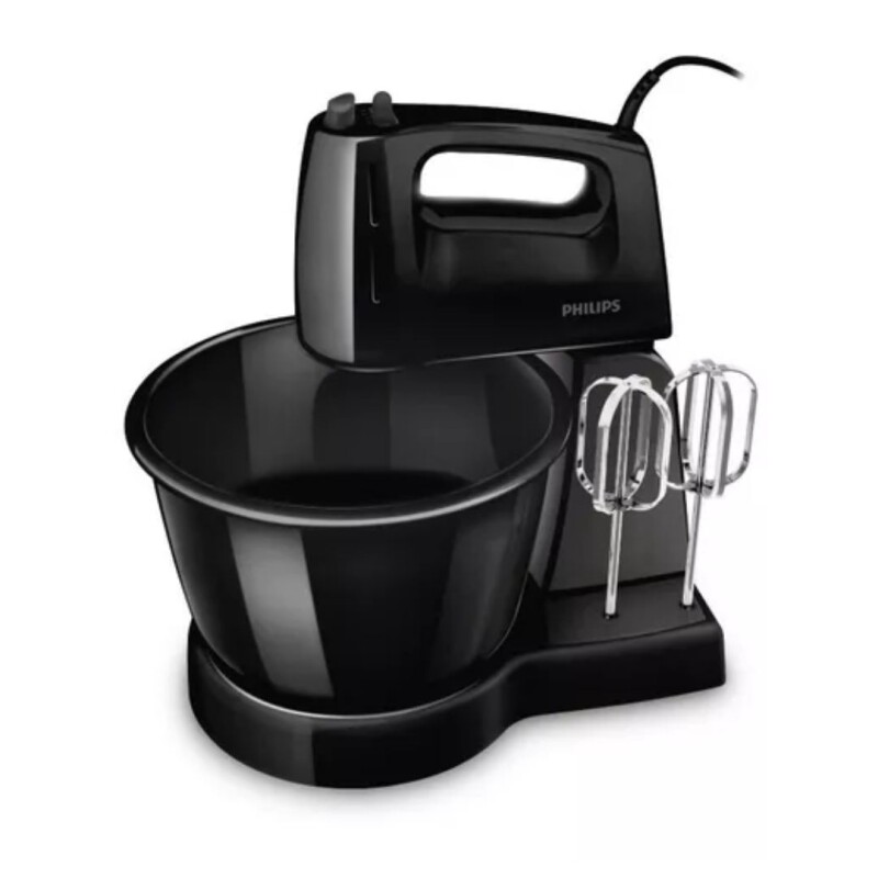 Batidora Philips Hr7100 250w 3 Velocidades 3,9 Litros Color Negro Batidora Philips Hr7100 250w 3 Velocidades 3,9 Litros Color Negro