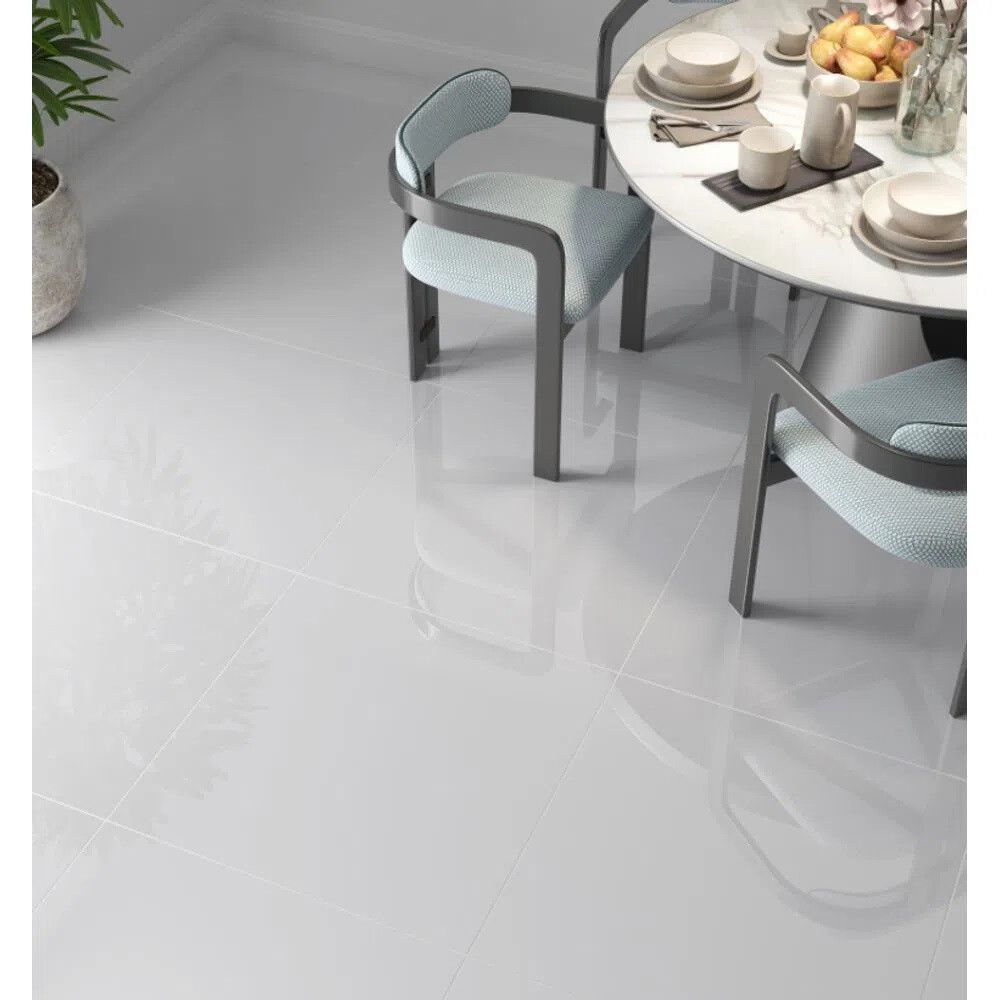 PORCELANATO CINZA REAL POLIDO "A" 71X71 CM Porcelanato Cinza Real Polido "a" 71x71 Cm