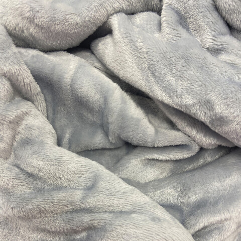 Frazada Flannel King Size Home Class 240 x 260 cm GRIS