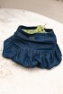 Balloon Skirt Vaquero Jean Oscuro