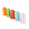 Candelabro porta velas Doble asa Vintage Rojo