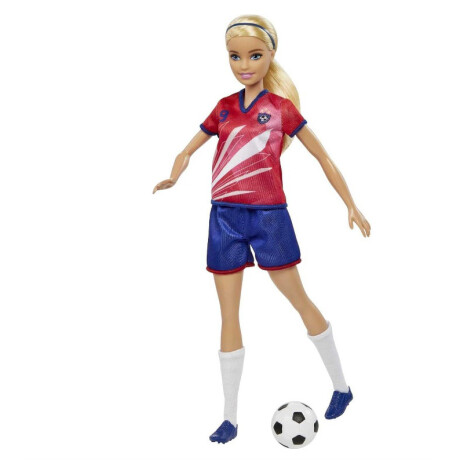 Muñeca Barbie Profesiones Futbolista