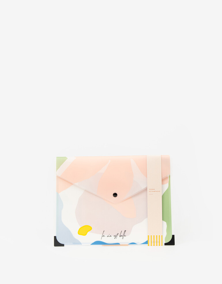 Útiles Varios Sobre Plástico Estampado - Combinacion Multicolor