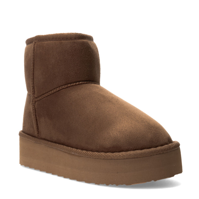 Botas de Mujer Miss Carol Pantu Uma Con Plataforma Tan