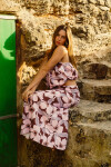 TOP CARLOTTA PETAL COCOA DUST TOP CARLOTTA PETAL COCOA DUST