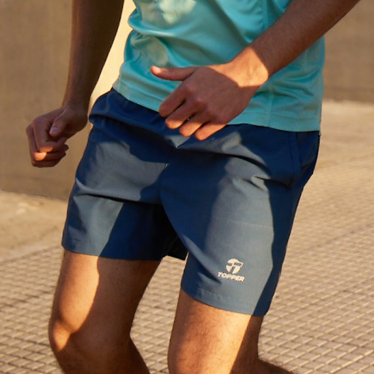 SHORT RUNNING ZEAL II petroleo gulf - AZUL FUSIÓN 