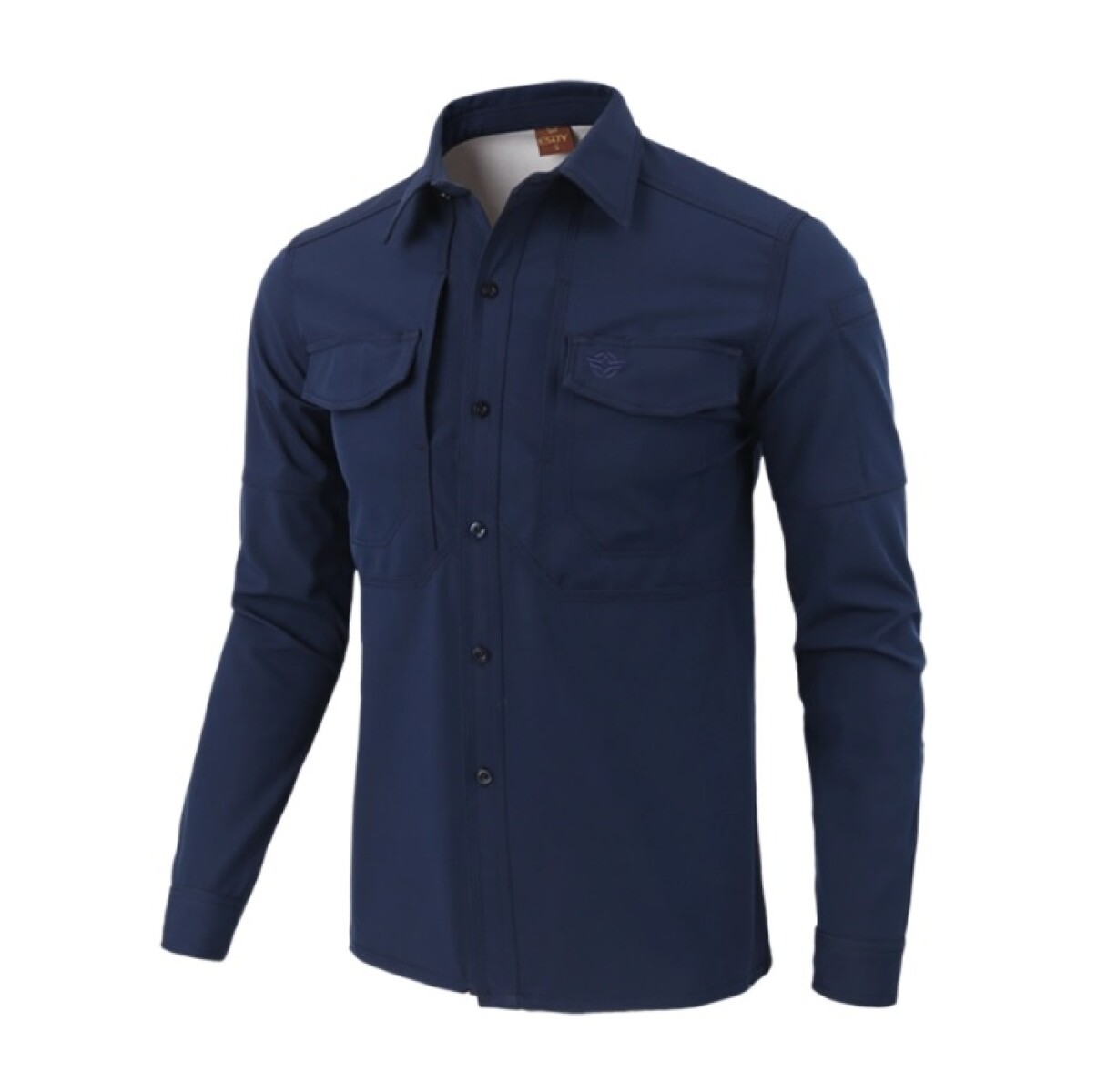 Camisa táctica con interior afelpado - Azul 