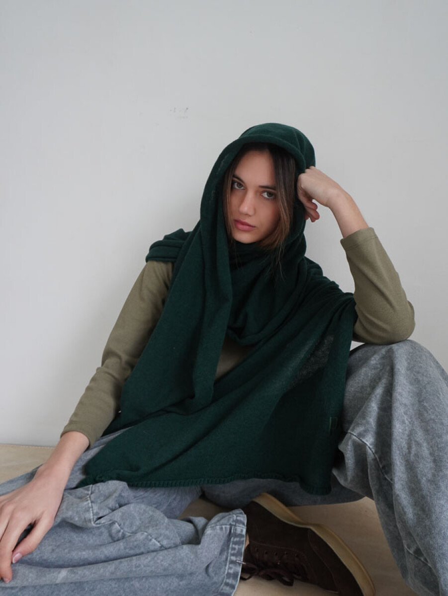 Pashmina PUR - Verde Ingles 