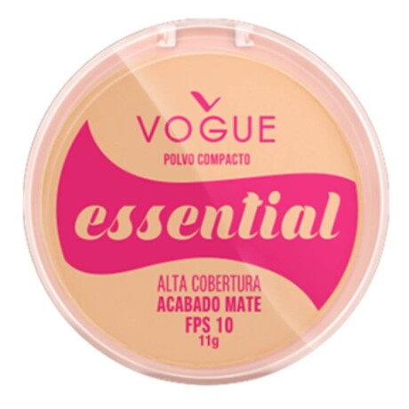 Polvo Compacto Vogue Essential Capuccino 11g Polvo Compacto Vogue Essential Capuccino 11g