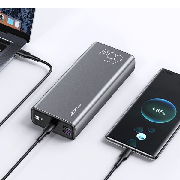 Power Bank 30.000mah 65w Cable Tipo C A Tipo C Usams Power Bank 30.000mah 65w Cable Tipo C A Tipo C Usams