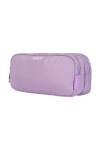 CARTUCHERA DOBLE CIERRE LILA CARTUCHERA DOBLE CIERRE LILA