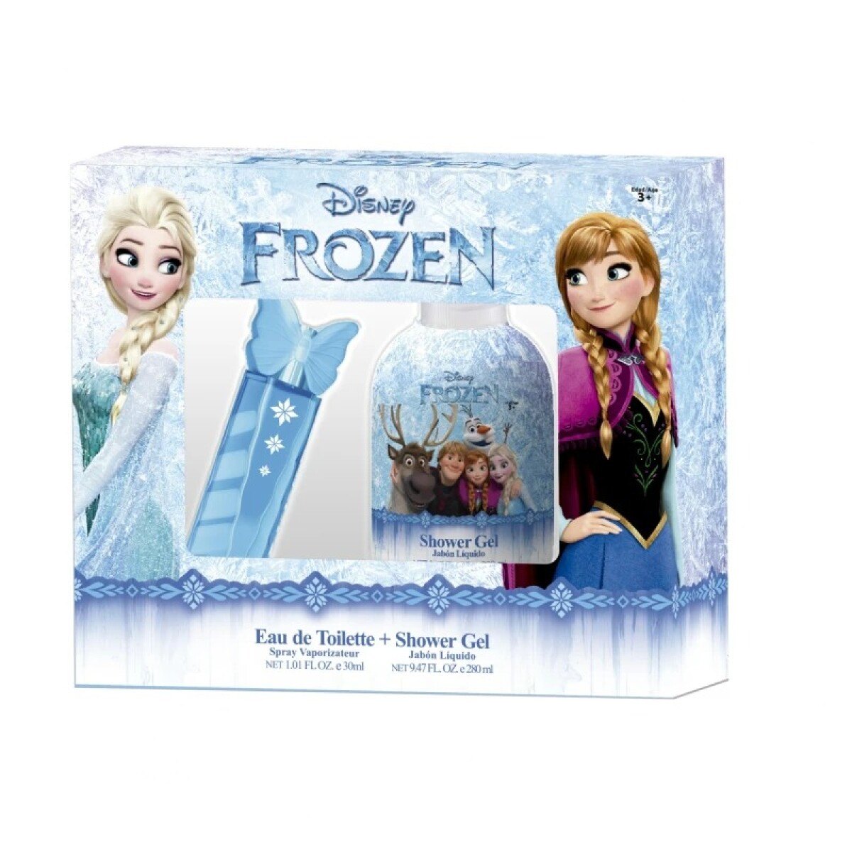Set Body Splash Frozen + Shower Gel Niñas Disney 