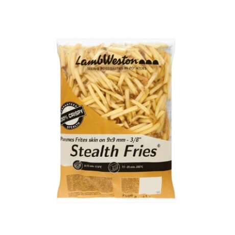 Papas fritas con piel 11mm 2,5 kgs Papas fritas con piel 11mm 2,5 kgs