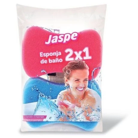 ESPONJA DE BAÑO JASPE 2X1 UNID ESPONJA DE BAÑO JASPE 2X1 UNID