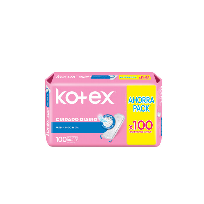 KOTEX P D MULTIF CTRL OLOR UNID. X 100 única