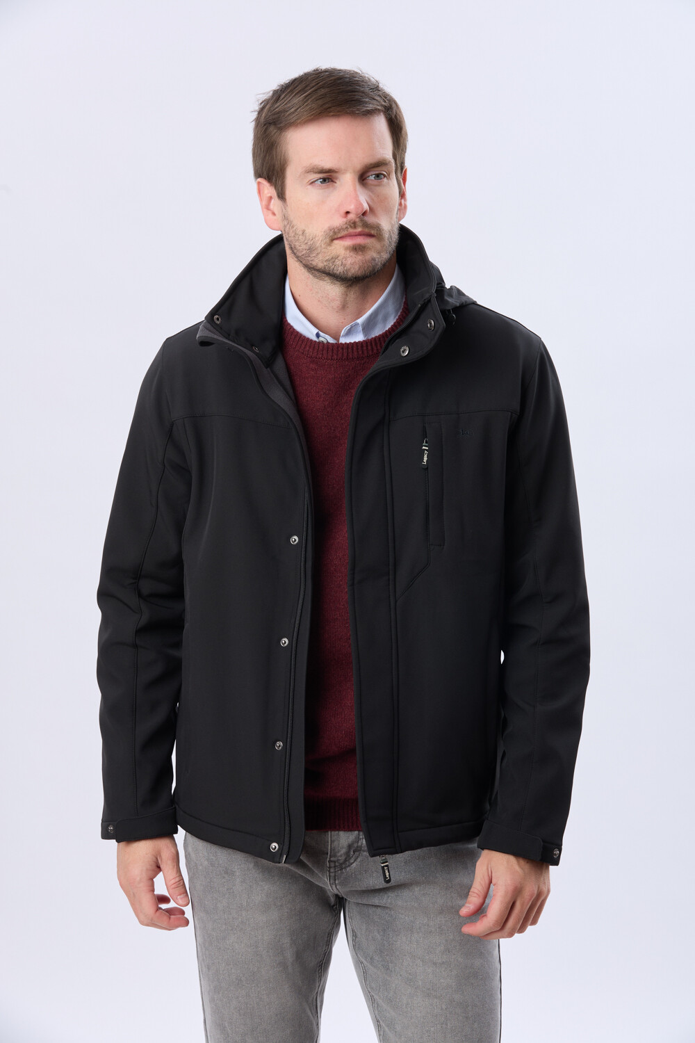 CAMPERA DE NEOPRENO Negro