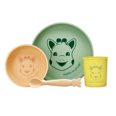 Set de comida de silicona Sophie La Girafe Set de comida de silicona Sophie La Girafe