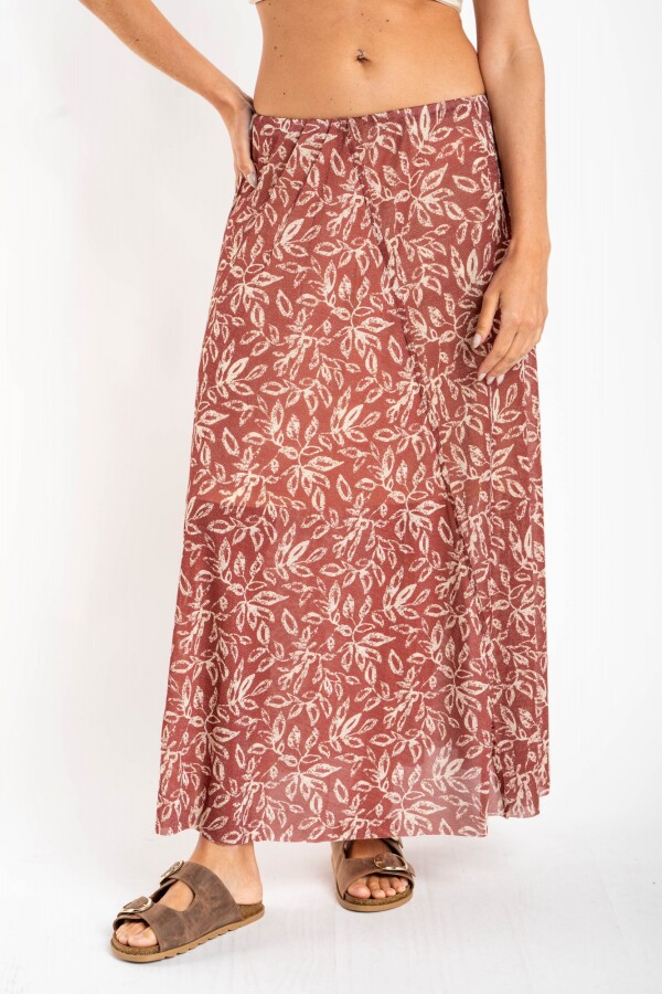 Falda Estampada Multi