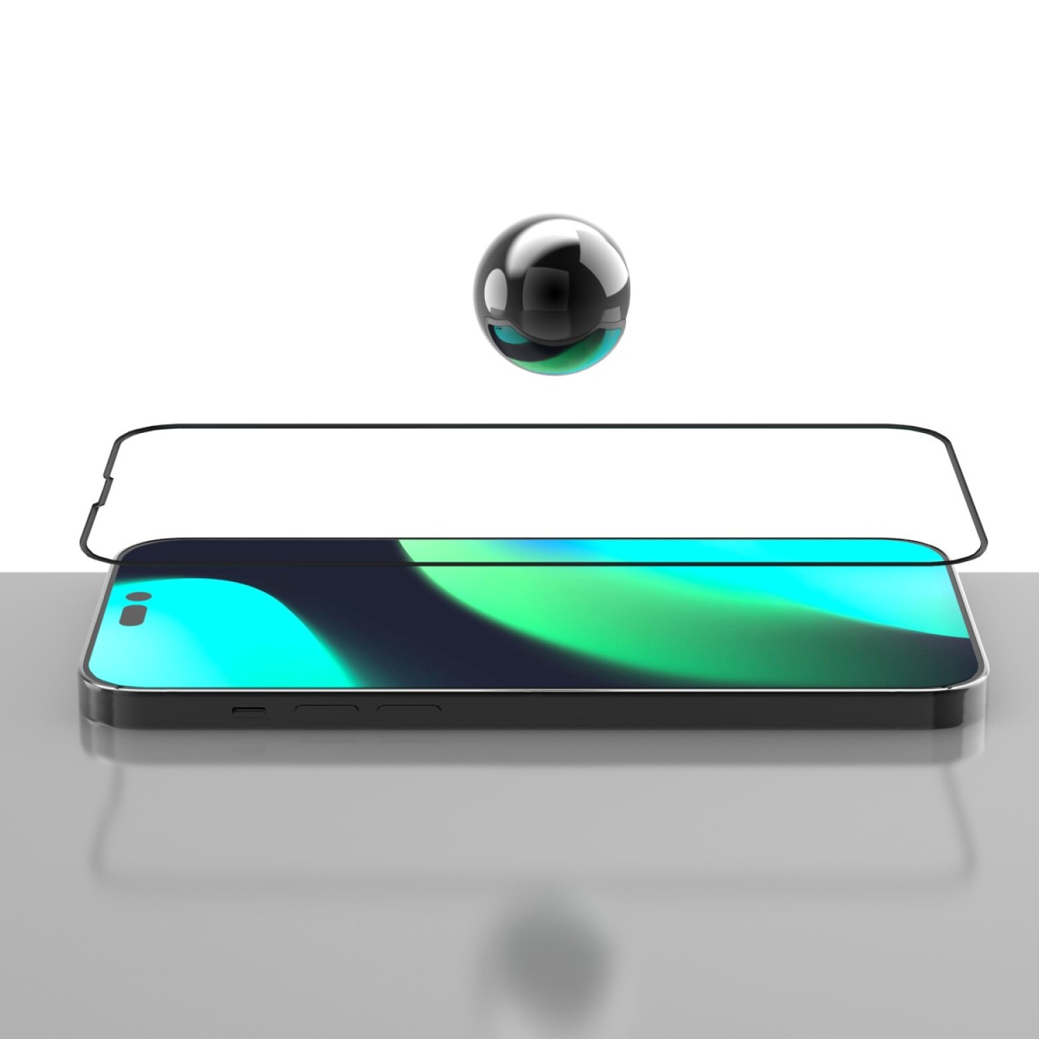 Funda iPhone 14 Pro Max Silicona Azul de Epico