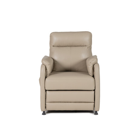 Butaca Max (Reclinable eléctrica) - Cuero Básico 519 (Beige)