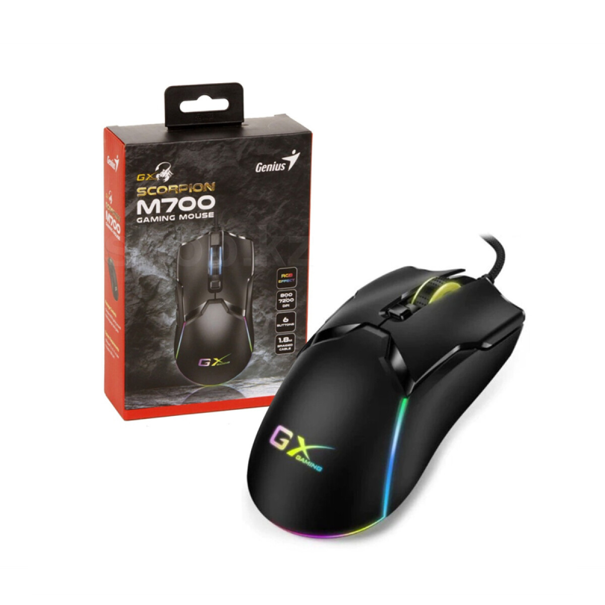 Mouse Gamer Genius Scorpion M700. Sensor Óptico. 