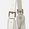 Bolso Signature en cuero graneado Blanco