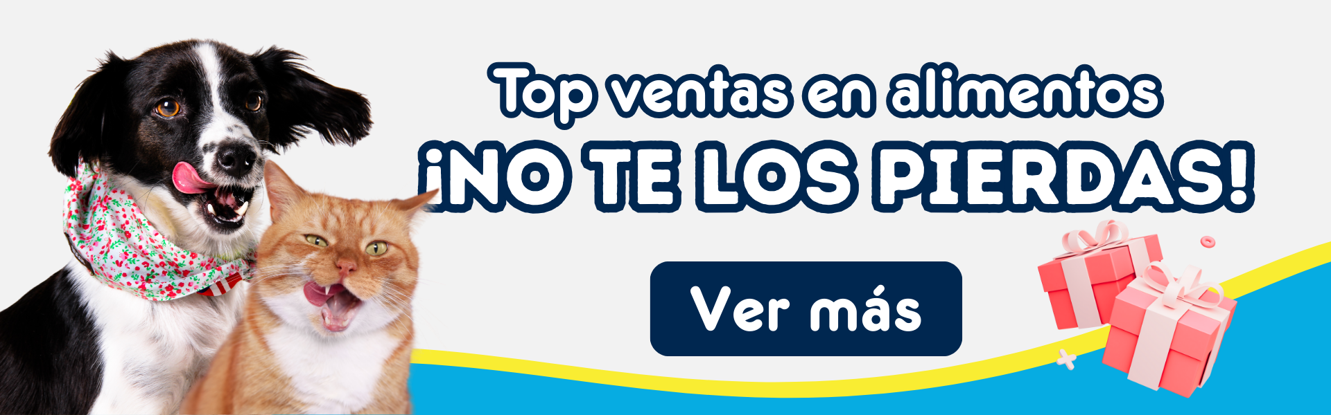 Top venta en alimentos
