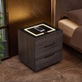 Mesa de luz CHARGER Marrón