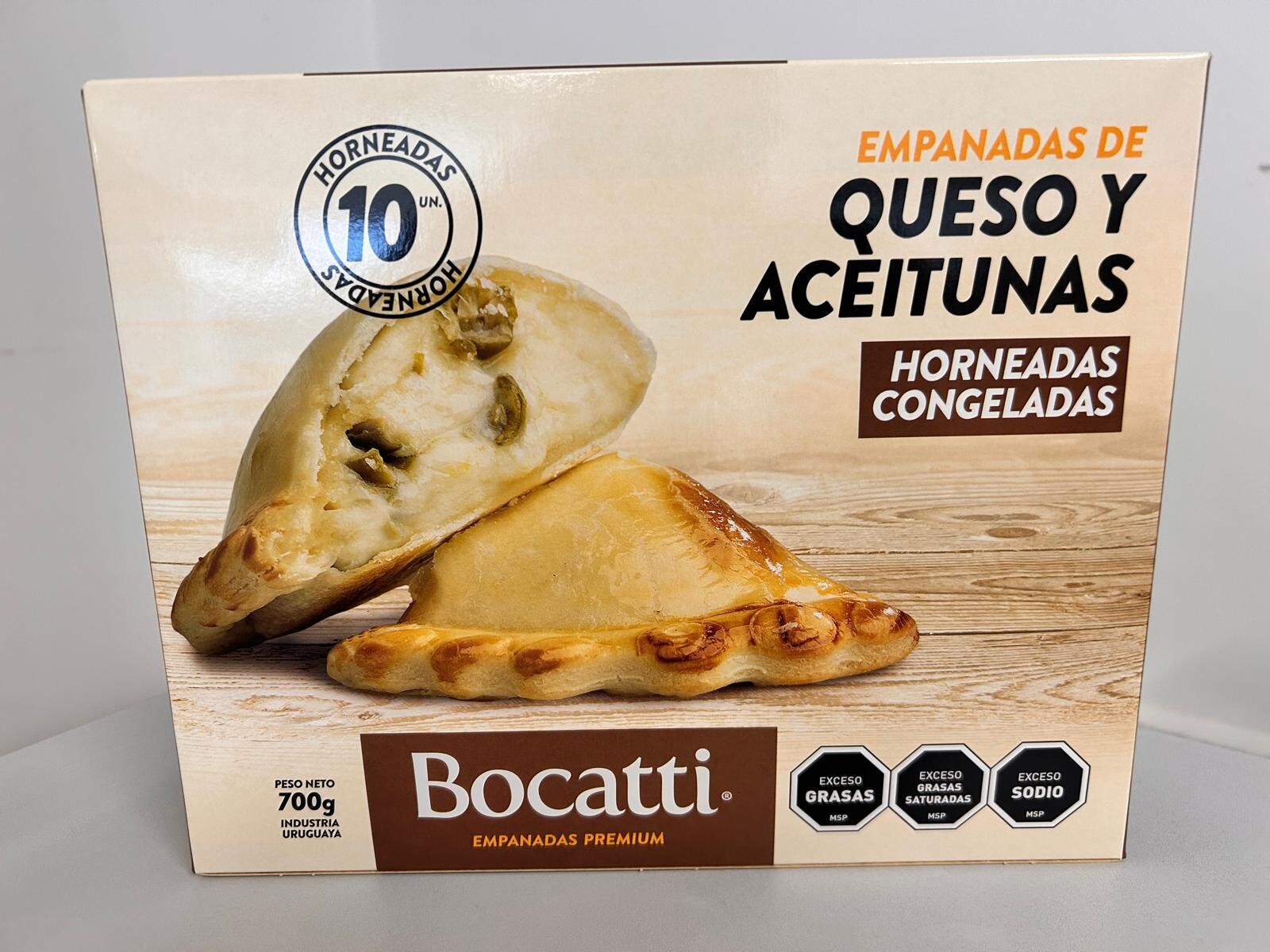 EMPANADAS QUESO Y ACEITUNAS BOCATTI PREMIUM +SOLO PDE O WEB+ 