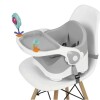 Silla de Comer Booster para Bebés Carestino Gris