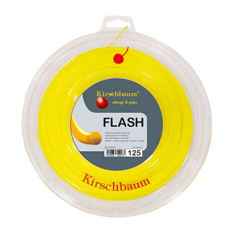 Rollo De Encordado Para Raqueta De Tenis Kirschbaum Flash 1.25 mm Amarillo