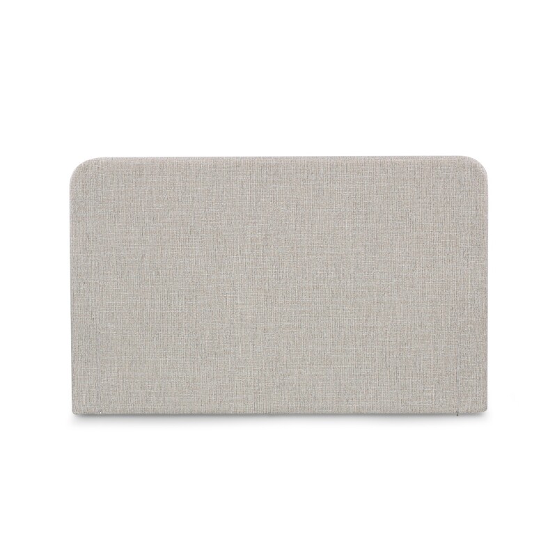 Respaldo madera tapizado tela Beige 2.11 mts Respaldo madera tapizado tela Beige 2.11 mts