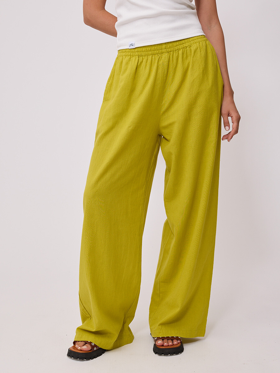 PANTALON LEORA RUSTY - Verde 