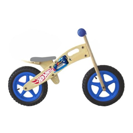 Bicicleta Bicicleta De Madera Hotwheels ( Balance ) Unica