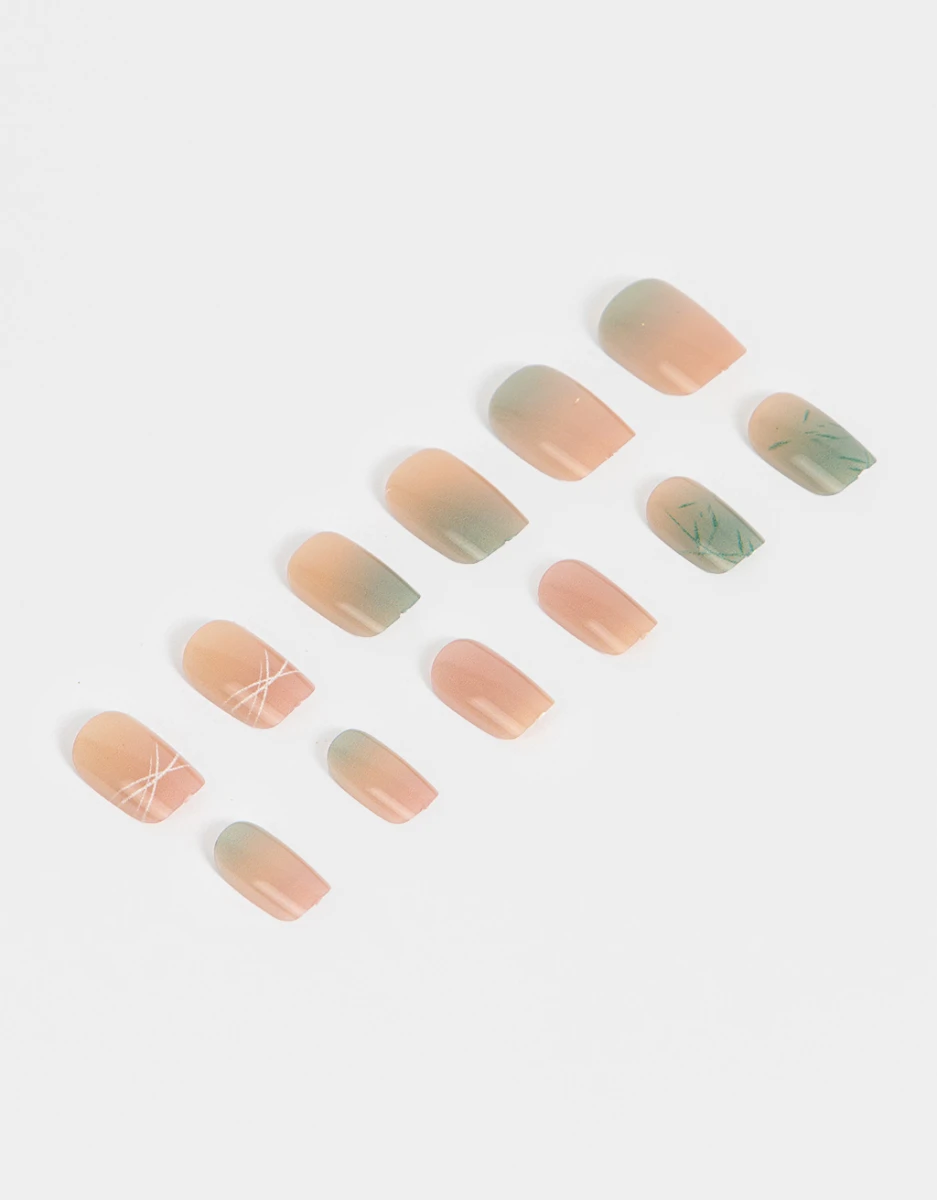 Uñas Postizas Gelly Cuadradas 