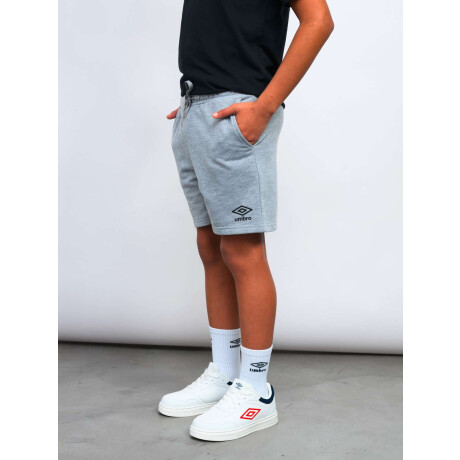 Short Bermuda Bas Sin Cierre de Niños Gris