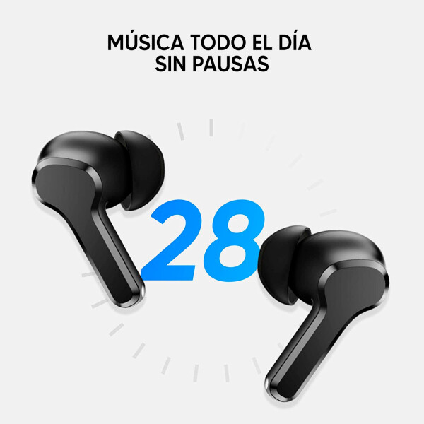 Auriculares Inalámbricos Con Micrófono Realme Buds T100 NEGRO